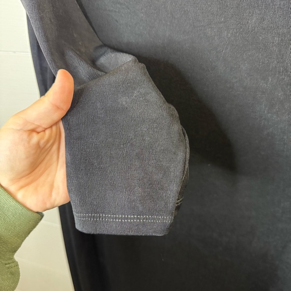 Chico's Travelers | Women's Classic Black Long Sleeve Dress Size 12/14 - Picture 6 of 8